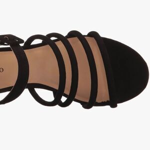 ZIGIny Women's Gladys Dress Sandal, Black SD A, 7 M US